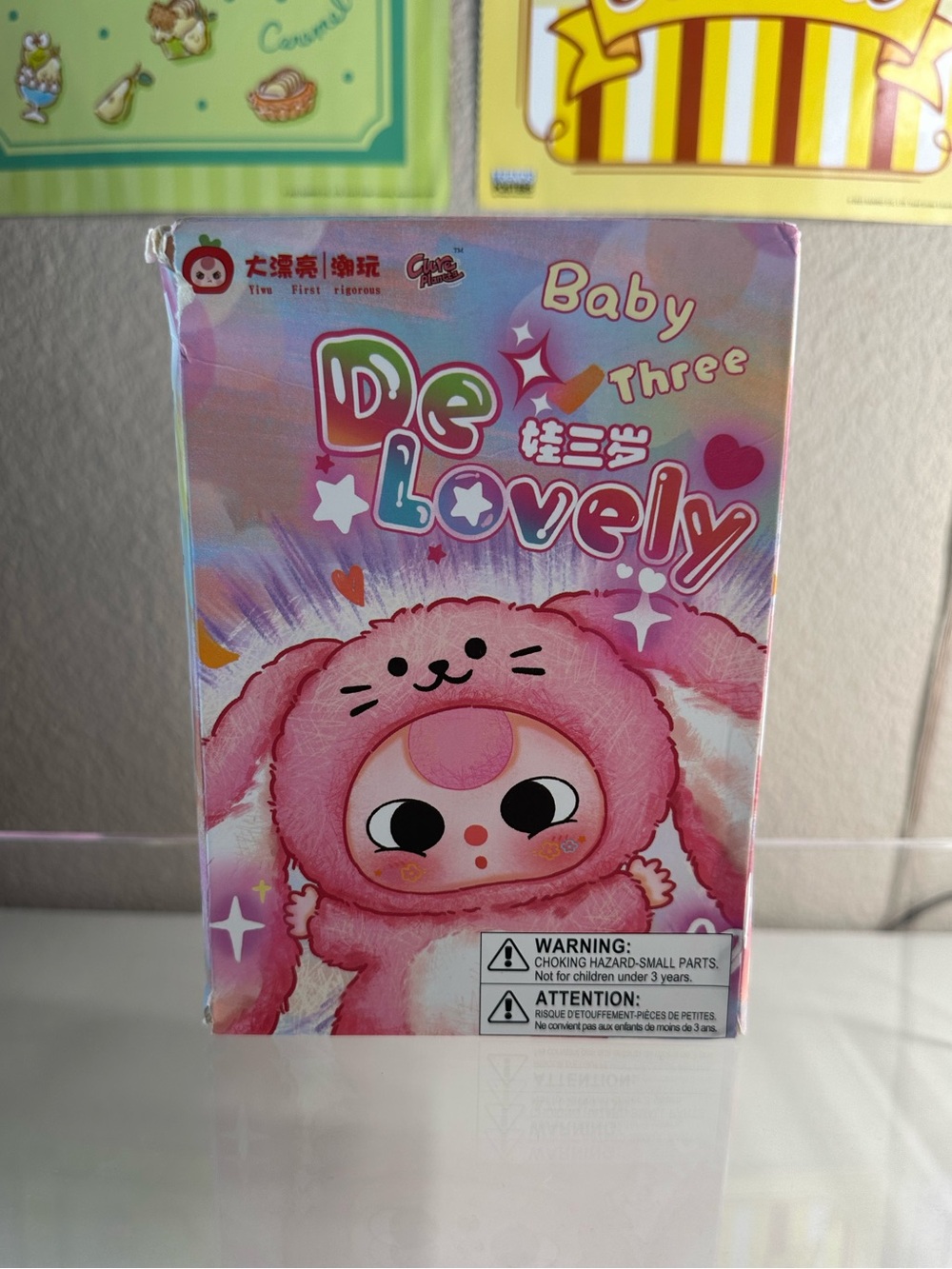 Baby Three De Lovely Plush Clip On